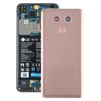 Batterij achtercover met camera lens & vingerafdruk sensor voor LG G6/H870/H870DS/H872/LS993/VS998/US997 (goud)