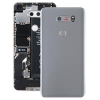 huismerk Batterij achtercover met camera lens & vingerafdruk sensor voor LG V30/VS996/LS998U/H933/LS998U/H930 (zilver)