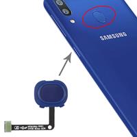 huismerk Vingerafdruk sensor Flex kabel voor Galaxy M20 (blauw)