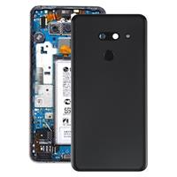 huismerk Batterij achtercover met camera lens & vingerafdruk sensor voor LG G8 ThinQ/G820/G820N/G820QM7 (zwart)