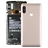 huismerk Achtercover met camera lens & Zijkleutels voor Xiaomi Redmi Note 5 (goud)