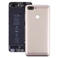 huismerk Achtercover met camera lens & Zijkleutels voor ASUS Zenfone Max plus (M1)/ZB570TL (goud)