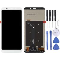 huismerk LCD-scherm en digitizer volledige assemblage voor Xiaomi Redmi 5 plus (wit)