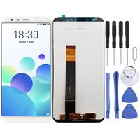 huismerk LCD-scherm en digitizer volledige montage voor Meizu M8c M908L (wit)