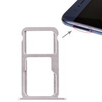 huismerk SIM-kaart lade + SIM-kaart lade/micro SD-kaart voor Huawei Honor 8 (zilver)