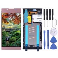 huismerk LCD-scherm en digitizer volledige montage met frame voor Sony Xperia L1 G3311 G3312 G3313 (roze)