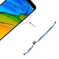 huismerk Aan/uit-knop en volume knop voor Xiaomi Redmi 5 plus (blauw)