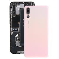 huismerk Batterij achtercover met camera lens voor Huawei P20 Pro (roze)