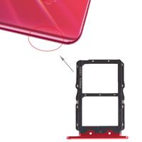 huismerk SIM-kaart lade + SIM-kaart lade voor Huawei Nova 4 (rood)