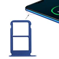 huismerk SIMKAARTHOUDER voor Huawei Honor 10 (blauw)