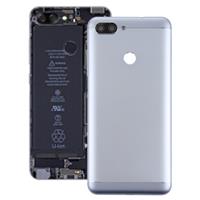 huismerk Achtercover met camera lens & Zijkleutels voor ASUS Zenfone Max plus (M1)/ZB570TL (grijs)