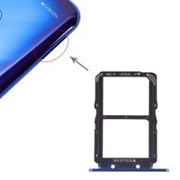 huismerk SIM-kaart lade + SIM-kaart lade voor Huawei Honor weergave 20 (Honor V20) (blauw)