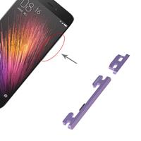 huismerk Aan/uit-knop en volume regelknop voor Xiaomi MI 5 (paars)