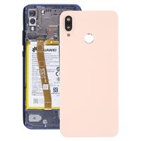 huismerk Achtercover met camera lens (origineel) voor Huawei P20 Lite/Nova 3e (rosé goud)