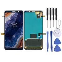 huismerk LCD-scherm en digitizer volledige montage voor Nokia 9 PureView (zwart)