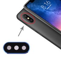 huismerk 10 STKS camera lens cover voor Xiaomi Redmi Note 6 Pro (blauw)