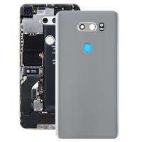 huismerk Batterij achtercover met camera lens voor LG V30/VS996/LS998U/H933/LS998U/H930 (zilver)