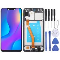 huismerk LCD-scherm en digitizer volledige montage met frame voor Huawei Nova 3i (zwart)