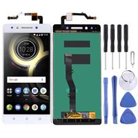 huismerk LCD-scherm en digitizer volledige assemblage voor Lenovo K8 Note XT1902-3 (wit)