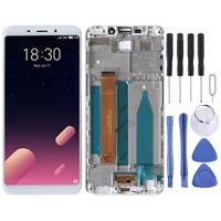 huismerk LCD-scherm en digitizer volledige montage met frame voor Meizu M6s M712H M712Q (wit)