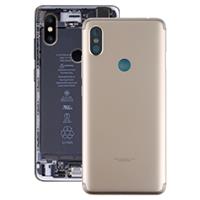 huismerk Achtercover met Zijkleutels voor Xiaomi Redmi S2 (goud)