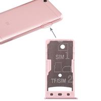 huismerk 2 SIM-kaart lade/micro SD-kaart lade voor Xiaomi Redmi 5A (Rose goud)