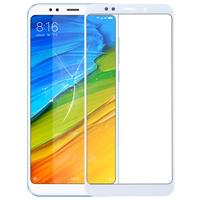 huismerk Voorkant scherm buitenste glazen lens voor Xiaomi Redmi 5 plus (wit)