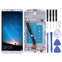 huismerk LCD-scherm en digitizer volledige assemblage met frame voor Huawei mate 10 Lite/Nova2i (Maleisië)/Maimang 6 (China)/Honor 9i (India)/G10 (wit)