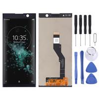 huismerk LCD-scherm en digitizer volledige montage voor Sony Xperia XA2 plus (zwart)