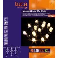 Luca connect 24 led icicle lights 98 lampjes