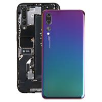 huismerk Batterij achtercover met camera lens voor Huawei P20 Pro (Twilight)