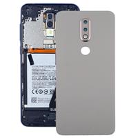 huismerk Batterij achtercover voor Nokia 7.1 (zilver)