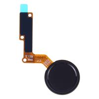 huismerk Vingerafdruk sensor Flex kabel voor LG K10 2017 M250 M250N M250E M250DS (zwart)