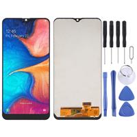 huismerk incell LCD-scherm en digitizer volledige assemblage voor de Galaxy A20 A205F/DS A205FN/DS A205U A205GN/DS A205YN A205G/DS A205W (zwart)