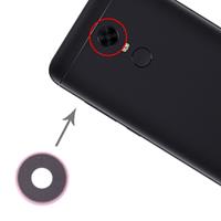 huismerk 10 STKS camera lens cover voor Xiaomi Redmi 5 plus (roze)