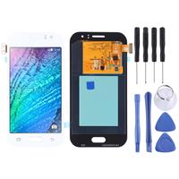 huismerk LCD-scherm en digitizer volledige assemblage (TFT-materiaal) voor Galaxy J1 ACE (2015) J110 J110M J110F J110G J110L (wit)