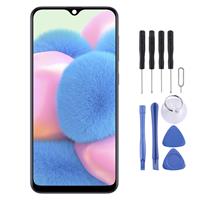 huismerk Originele super AMOLED materiaal LCD-scherm en digitizer volledige assemblage voor Galaxy A30s