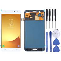 huismerk LCD-scherm en digitizer volledige assemblage (TFT-materiaal) voor Galaxy J7 Neo J701F/DS J701M (wit)