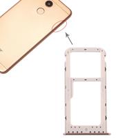 huismerk SIM-kaart lade + SIM-kaart lade/micro SD-kaart lade voor Huawei Honor v9 Play (goud)