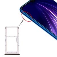 huismerk SIM-kaart lade + SIM-kaart lade/micro SD-kaart lade voor Xiaomi Redmi Note 8 Pro (zwart)