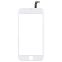 huismerk 10 stuks 2 in 1 voor iPhone 6 (voorste scherm buitenste glaslens + Flex Cable)(White)