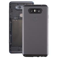 huismerk Batterij achtercover met camera lens & vingerafdruk sensor voor LG V20 mini (grijs)