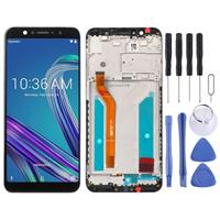 huismerk LCD-scherm en digitizer volledige montage met frame voor ASUS ZenFone Max Pro (M1) ZB601KL ZB602KL (zwart)