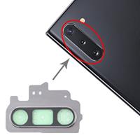 huismerk 10 STKS camera lens cover voor Galaxy Note 10 (grijs)