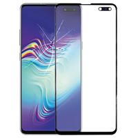 huismerk Voorkant scherm buitenste glazen lens voor Galaxy S10 5G (zwart)