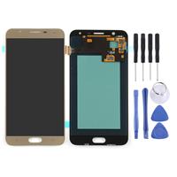 huismerk LCD-scherm en digitizer volledige assemblage voor Galaxy J7 Duo/J720 (goud)