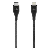 Apple Belkin Boost Charge USB-C-naar Lightning kabel + leren bandje - Zwart - 1.2 Meter