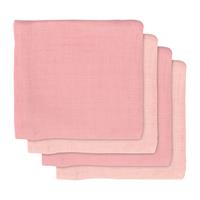 Jollein Bamboo Mullwindeln 4er-Pack pale pink 70x70cm