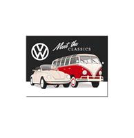 fiftiesstore Magneet VW - Meet The Classics