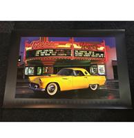 fiftiesstore Ford Thunderbird Visions Of Roadside America Poster - 1996 - 61 x 91,5 cm